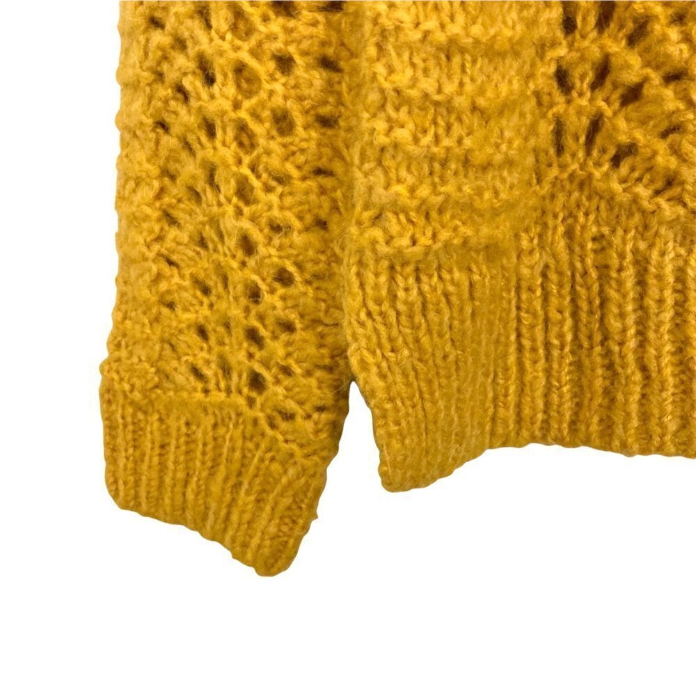 MADEWELL Windemere Oversized Alpaca Sweater XXS Gold - Picture 9 of 12